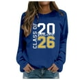 thumbnail image 2 of Women's Sweatshirts 2025 Senior Class Of 2026 Sweatshirt Senior 2026 Pullover Tops Sweatshirt for Women, 2 of 5