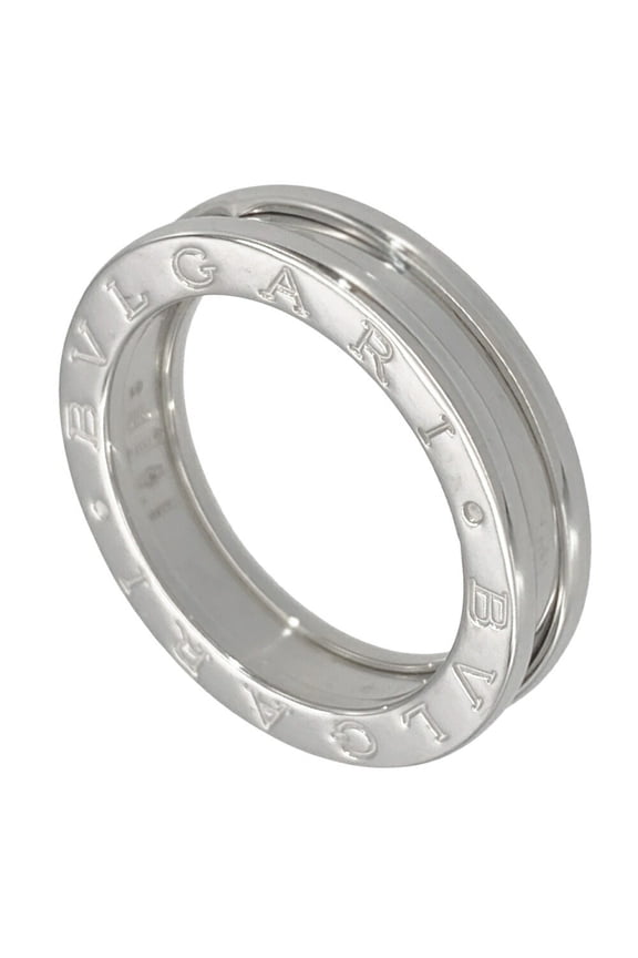 Pre-Owned BVLGARI B.zero1 1-Band Ring #51 18KWG 6.5g White Gold Women's (Good)