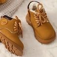 thumbnail image 4 of Toddler Work Boots Winter Waterproof Ankle Lace Up Chunky Boot Fashion Casual Classic Cute Comfortable Lightweight Snow Boots Construction Boots, 4 of 5