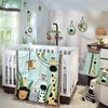 Lambs & Ivy Peek A Boo Jungle Lamp with Shade and Bulb
