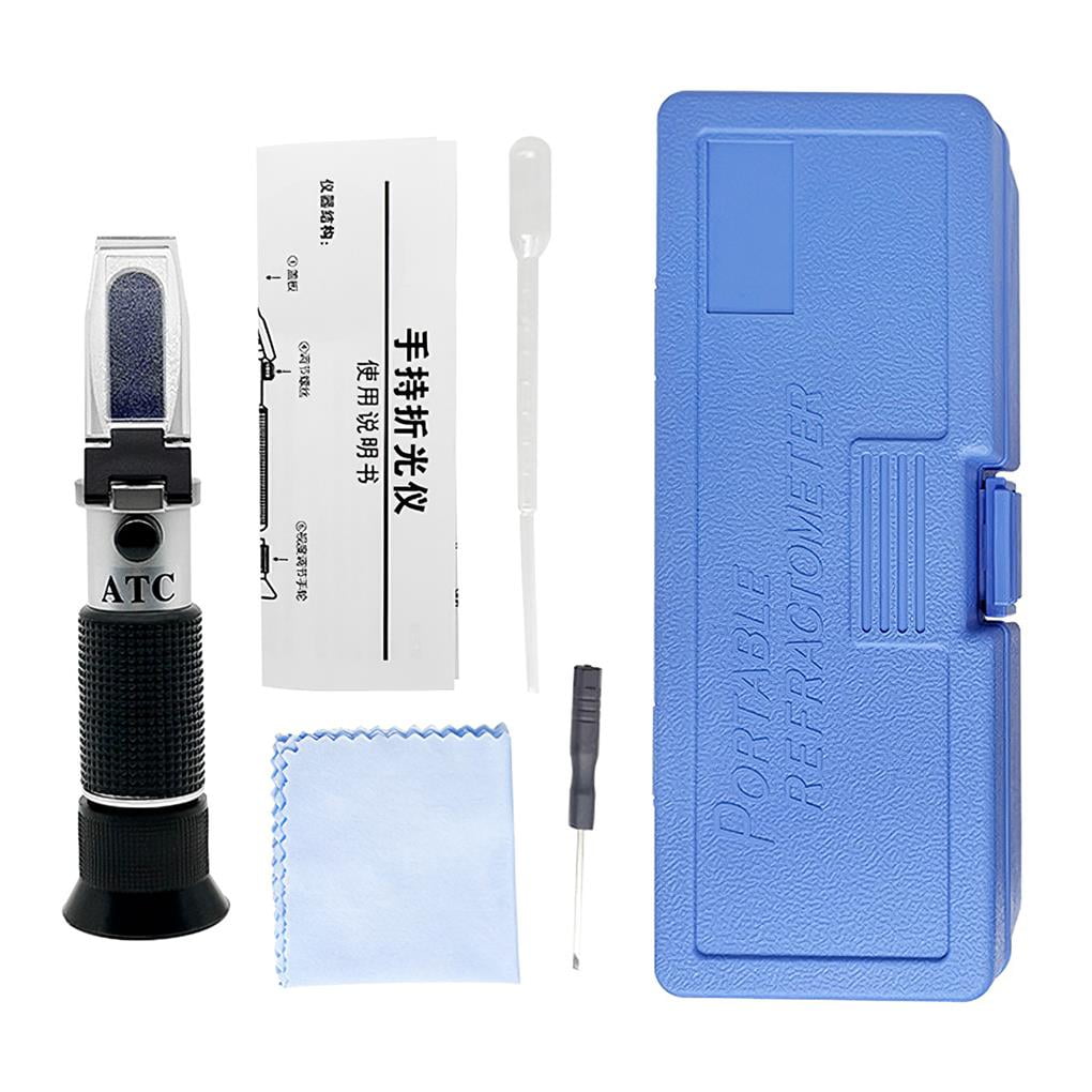 Alcohol Refractometer High Performance Wine Brewing Refractometer Easy