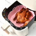 thumbnail image 5 of EIMELI Fryer Pan Improve Heat Distribution Non-stick Durable Silicone Material Fryer Liner, 5 of 5