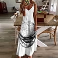 thumbnail image 4 of Hamburger Sleeveless Dress Women's Evening Dress Womans Clothing, 4 of 9