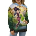 thumbnail image 4 of Tinker Bell Hoodie 3D Print Pullover Hooded Long Sleeve Sweatshirts Tops Blouse with Pocket for Mens Womens, 4 of 8