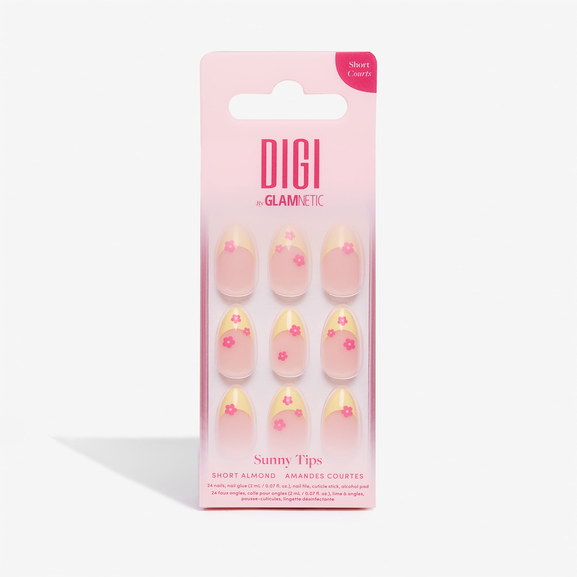 Digi by Glamnetic Sunny Tips Press-On Nails
