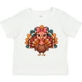 thumbnail image 3 of Inktastic Thanksgiving Turkey Female Girls Toddler T-Shirt, 3 of 5
