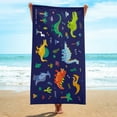 thumbnail image 5 of Moocorvic Microfiber Beach Towel Pool Towels Oversized Beach Towel Large Beach Towel Quick-Dry, Absorbent, Sandproof and Lightweight for Travel Swimming Pool 30x60 Inch, 5 of 6