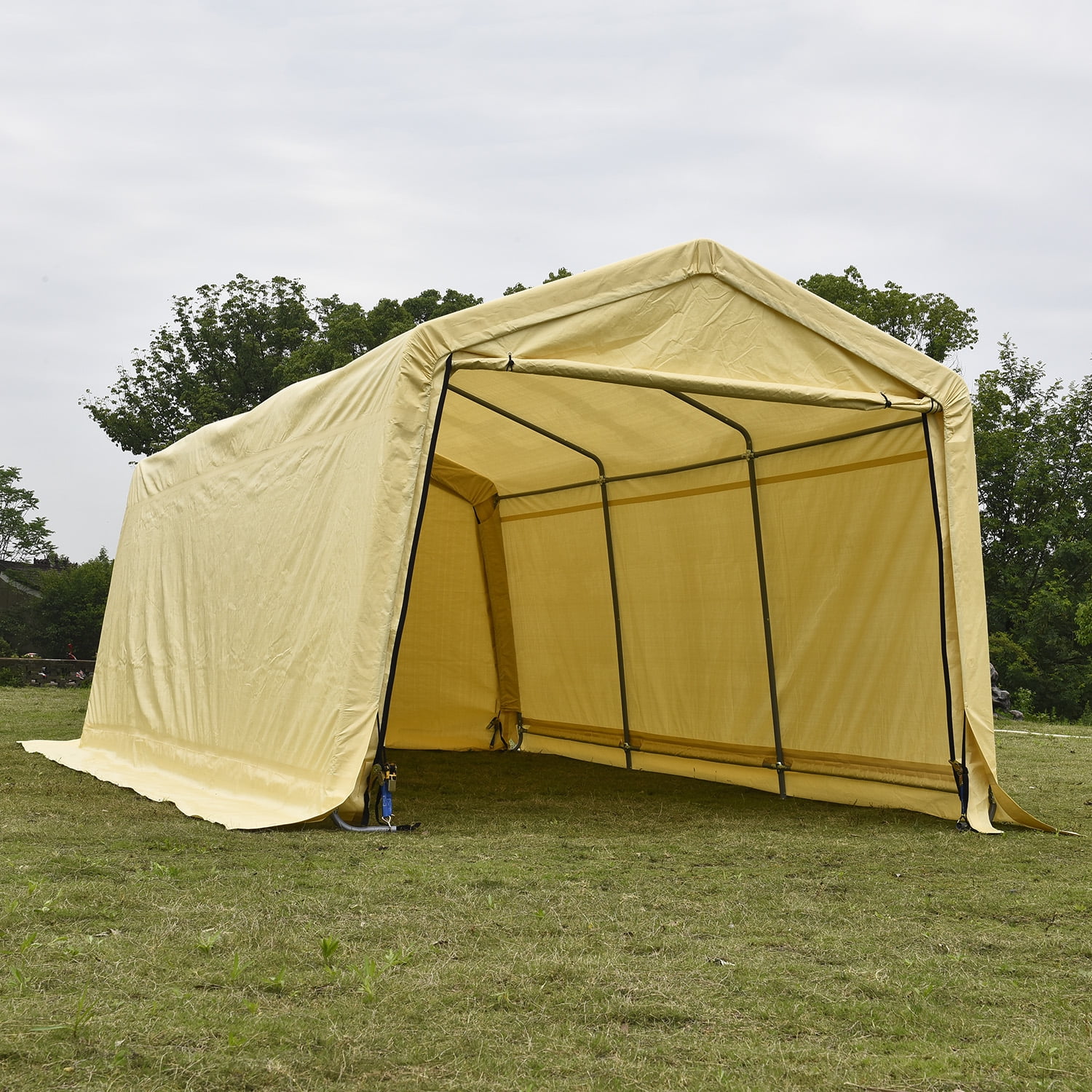 Walsport Tent Outdoor 10x20x8ft Garage Canopy ,Garage Storage Shed