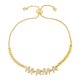 thumbnail image 1 of Shcool Mom Mama Pendant Bracelet Inlaid CZ White Zircon Adjustable Chains Bracelets For Women Mother's Day Jewelry Gifts Gao Jinjia LED, 1 of 2