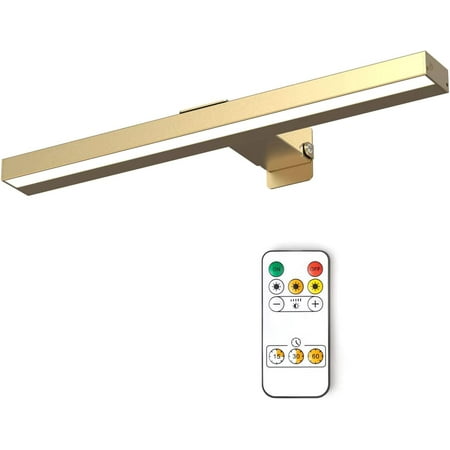 

Wireless Picture Lights with Remote Recgargeable Battery Painting Light Display Lamp with 3 Lighting Modes Dimmable Dartboard Light with Timer for Frame Portrait Art Metal Body