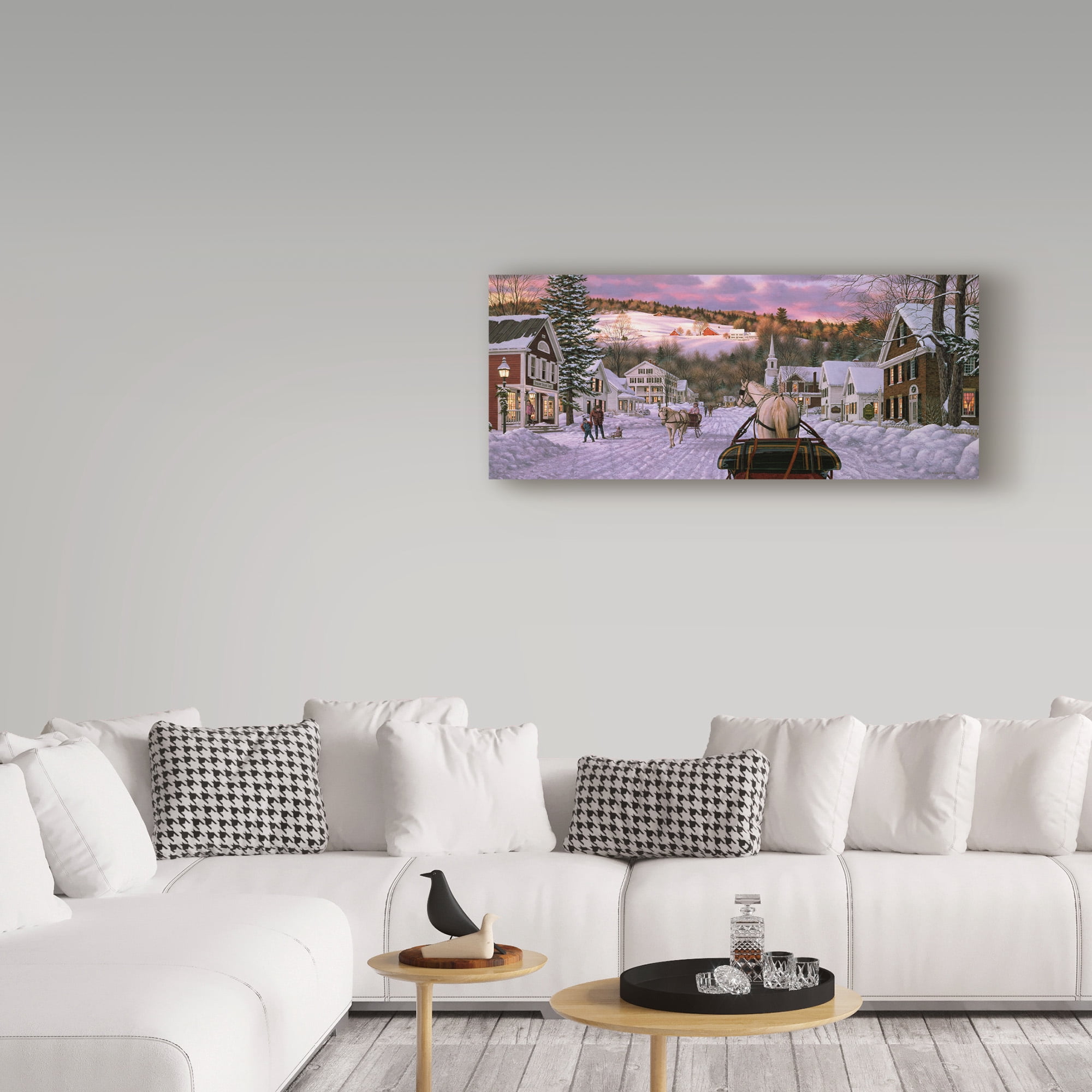 Trademark Fine Art 'Sleigh Bells Too' Canvas Art by William Breedon