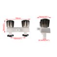 thumbnail image 2 of Amdohai RV Shower Faucet RV Shower Valve Diverter 4” Bathroom Shower Mixing Valve Control for RV Camper with Dual Knobs, 2 of 8