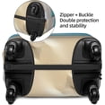 thumbnail image 4 of Travel Luggage Cover for Suitcase Tsa Approved, Washable Elastic Suitcase Protector, Bright Sunshine Summer Beach Suitcase Cover Anti-scratch Baggage Cover Fits 22-24 Inch Luggage Sleeve Medium, 4 of 6