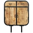thumbnail image 5 of Sideboard 60x30x75 cm 0 Internal Shelves Solid Mango Wood and Iron, 5 of 5