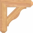 thumbnail image 3 of Ekena Millwork 3 1/2"W x 18"D x 26"H Balboa Craftsman Smooth Bracket, Western Red Cedar, 3 of 4