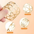 thumbnail image 2 of 8 Pcs of Round Mesh Napkin Ring Holder, Table Set Suitable for Casual or formal Occasions and Wedding Parties, 2 of 8
