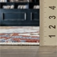 thumbnail image 2 of Loomaknoti Alsbrooke Bradin 9' x 12' Orange Tribal Indoor Area Rug, 2 of 7