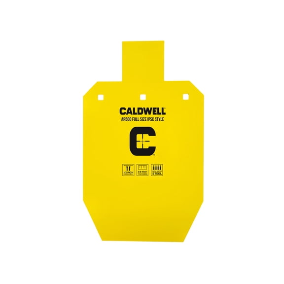 Caldwell AR500 IPSC Steel Targets - Full Size