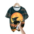 thumbnail image 6 of KPOPLK Kids Halloween Shirt Girls Halloween Pumpkin Shirt Cute Ghost Tshirts Fall Pumpkin T-Shirt Spooky Season Tee,Size 1-2 Years, 6 of 6