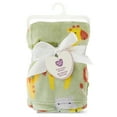 thumbnail image 6 of (3 pack) Parent's Choice Printed Jungle Green Super Soft Plush Baby Blanket, 6 of 11