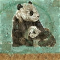 thumbnail image 2 of Wiley, Marta 15x15 White Modern Wood Framed Museum Art Print Titled - Fibonacci Panda X, 2 of 4