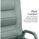 thumbnail image 5 of Songqin Swivel Gaming Chair 360 Degree Multipurpose Floor Chair Rocker for TV, Reading, Playing Video Games w/Lumbar Support, Armrest Handles, Adjustable Foldable Backrest - Sage Green, 5 of 16
