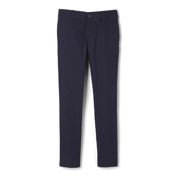 French Toast Pantalon Skinny en Sergé Extensible pour Filles, Marine, 16
