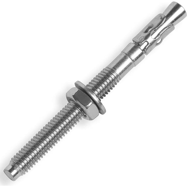 Wedge anchor M10 Ø 10mm x L 90mm Stainless steel A2 AISI 304 Stainless ...