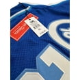 thumbnail image 5 of LeBron James X Nipsey Hustle Crenshaw Men's Headgear Classics Baseball Jersey (Small, Blue), 5 of 5