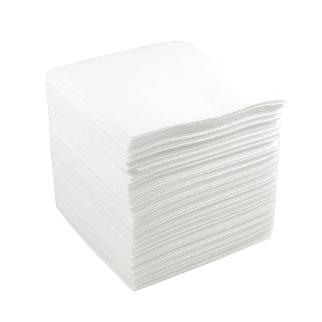 Unique Bargains 100 Pcs PCB Lab Cleaning White Cleanroom Wipers 250mm x 250mm