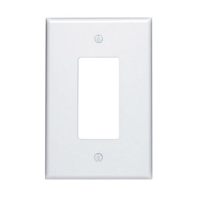 88601-000 1 Gang Rocker-GFCI Plaque Murale Blanche
