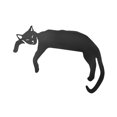 thumbnail image 1 of Decoración de esquina de puerta con forma de gato negro divertido, adorno de moda Simple, decoración creativa para puerta, 1 Uds., 1 of 5