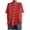 Red, variant on Womens Cotton Linen Shirts Loose Fit Retro Solid Color Short Sleeve Pin-Tuck Detail Front Button Blouse Tops Breathable Natural Fiber Woven Apparel Gray XL