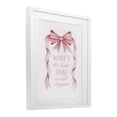 thumbnail image 2 of Stupell Industries Glam Optimistic Best That Could Happen White Framed Print Under Glass, 17 x 21, by Cindy Jacobs, 2 of 8
