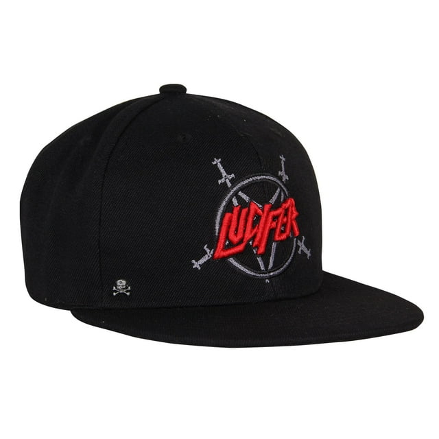 Gorra Plana Negra Unitalla Lucifer
