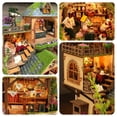 thumbnail image 3 of Kit de casa en miniatura RHZN Forest Adventure con luz LED, 3 of 5