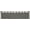 Black, variant on Floral Damask Tab Top Valances by Penny's Needful Things (Unlined) (12 Inch One Valance Panel) (Black)