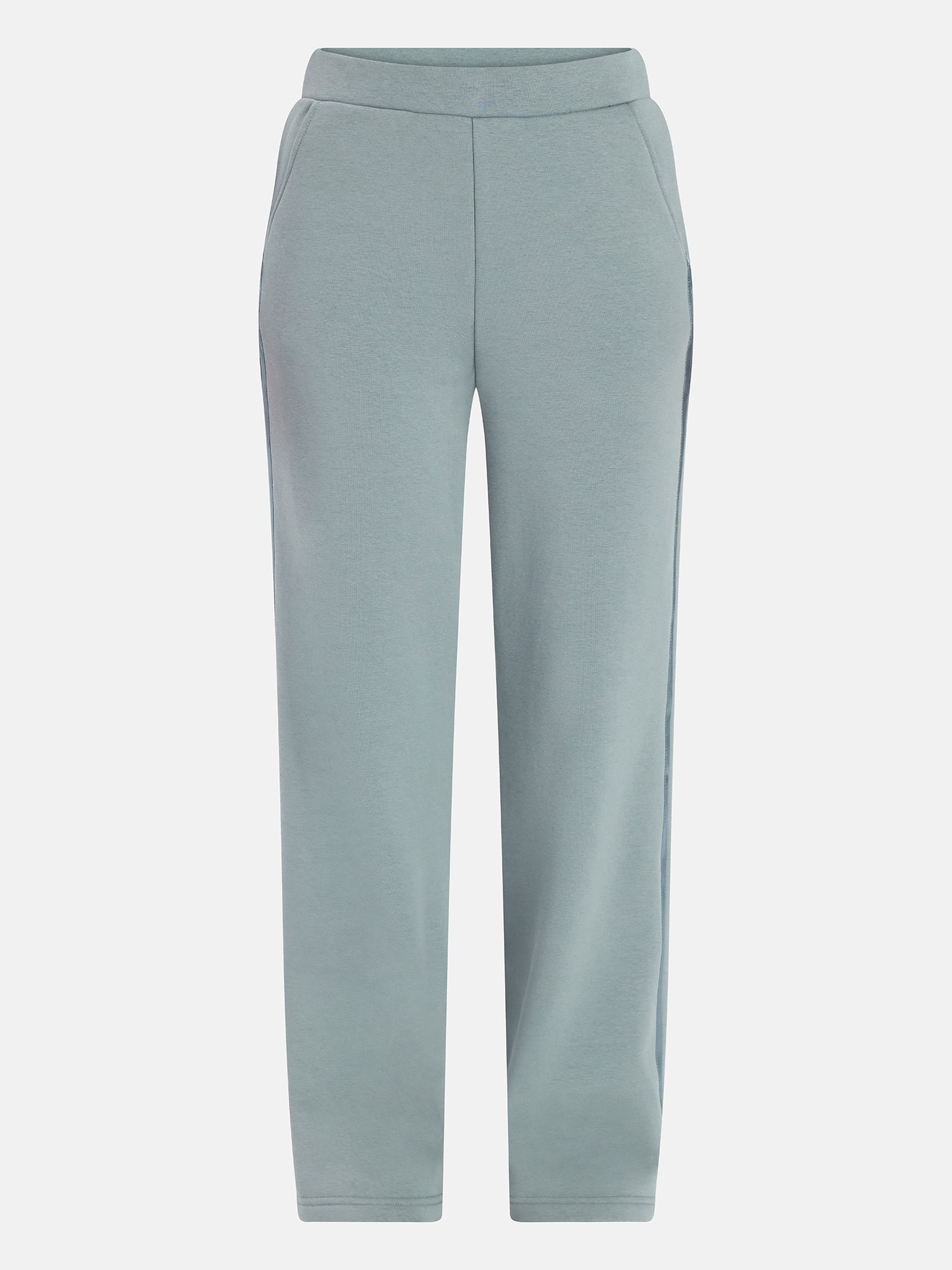 Avia Women's and Women's Plus Fleece Sweatpants with Satin Trim, Sizes XS-4X
