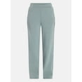 thumbnail image 5 of Avia Women's and Women's Plus Fleece Sweatpants with Satin Trim, Sizes XS-4X, 5 of 7