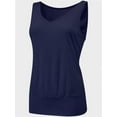 thumbnail image 2 of Women's Summer V Neck Tank Top Basic Sleeveless Casual Fit Shirts, 2 of 5