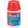 Pepcid famotidine Complete All-Day Heartburn Relief Tablets, Berry Flavored, 25 count