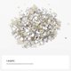 thumbnail image 1 of Bolsa de joyería para decoración de uñas, accesorios para decoración de uñas, diamantes de imitación mixtos, cristales planos, 1440 unidades, 1 of 2