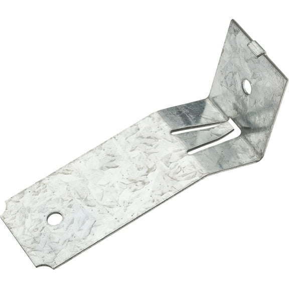 National Hardware - 5436 1-1/2" Round Rail Snap-on Flashing Bracket - Galvanzied