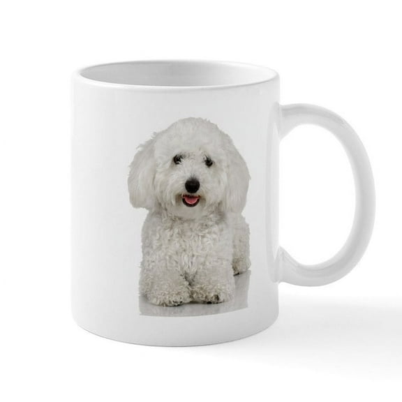 CafePress - Bichon Frise Mug - 11 oz Ceramic Mug - Novelty Coffee Tea Cup
