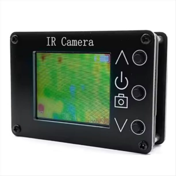 Cámara Termográfica Infrarroja con Pantalla LCD de 1,8 Pulgadas, Sensor de Medición de Temperatura Digital, Carga USB MLX90640