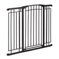 thumbnail image 3 of Evenflo Multi-Use Décor Tall Walk-Thru Baby Gate (Black), Fits Openings 28 - 48 in. Wide, 3 of 14