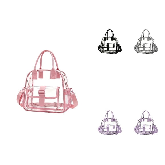 Clear Backpack for Stadium Approved 12×5×12, Water proof Clear Bag for Stadium Events and Concert Work Sport Event