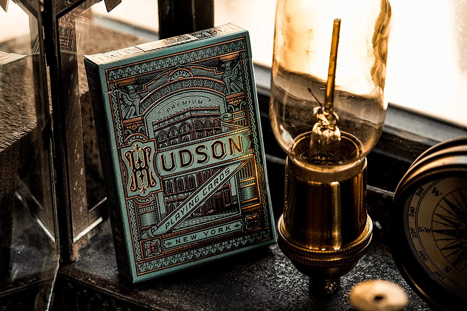 theory11 Hudson Themed Playing Cards (Green)