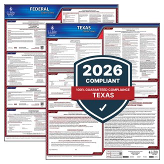 Poster Conformità Diritto Del Lavoro Michigan 2025, Stato/Federale, Carta O Laminato