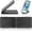 Black, variant on Mini Foldable Keyboard - Portable Full Size Keyboard (Sync Up to 3 Devices), Ultra-Slim Travel Folding Keyboards for iPad Android Windows iOS ()